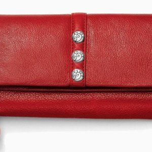 Brighton Large Red Wallet